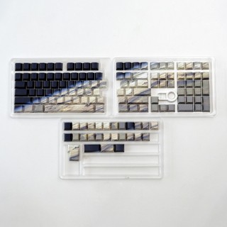 Earth Side Shine Through Keycaps PBT Dye-sub Cherry Profile Keycap Custom Keycaps Tương thích với Cherry Gateron MX Switch