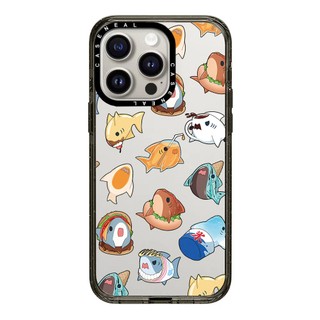 CASENEAL Cá mập đầy màu sắc Vỏ điện thoại Acrylic chất lượng cao Thích hợp cho iPhone 17ProMax 17pro 17 air 16promax 16 15promax 15 14promax 13 13promax Ốp lưng cứng chống rơi thời trang