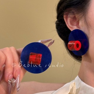 DREJEW Retro Nơ Hoa Tua Rua Bông Tai Mùa Hè Ngọt Ngào