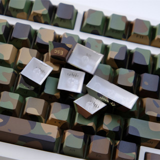 Ngụy Trang Bên Tỏa Sáng Qua Keycaps PBT Dye-sub Cherry Profile Keycap Tùy Chỉnh Keycaps Tương Thích Với Cherry Gateron MX Switch
