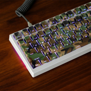 Ngụy Trang Bên Tỏa Sáng Qua Keycaps PBT Dye-sub Cherry Profile Keycap Tùy Chỉnh Keycaps Tương Thích Với Cherry Gateron MX Switch