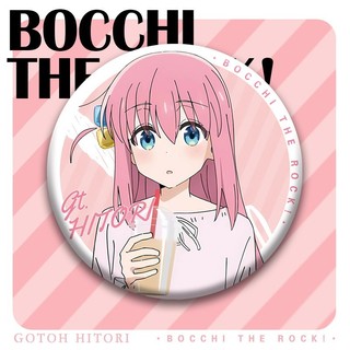 Huy hiệu nút cài áo Bocchi the Rock anime - Đồ chơi bộ sưu tập cosplay và túi trang trí quà tặng