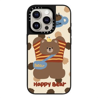 CASENEAL Động vật đứng Vỏ điện thoại gương chất lượng cao Thích hợp cho iPhone 17ProMax 17pro 17 air 16promax 16 15promax 15 14promax 13 13promax Ốp lưng cứng chống rơi thời trang