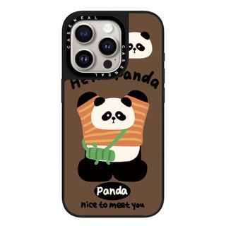 CASENEAL Động vật đứng Vỏ điện thoại gương chất lượng cao Thích hợp cho iPhone 17ProMax 17pro 17 air 16promax 16 15promax 15 14promax 13 13promax Ốp lưng cứng chống rơi thời trang