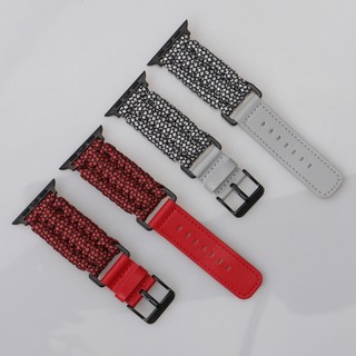 Dây đeo khóa có hoa văn kim cương có thể điều chỉnh cho iwatch Series Ultra / 10 / 9 / 8 / 7 / 6 / 5 / 4 / 3 / 2 / 1 / SE. Phù hợp với kích thước phổ thông 20 / 22mm