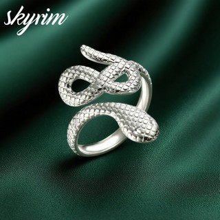 SKYRIM Women's Ring Snake Shape Unlimited Mở Điều chỉnh Quà tặng Trang sức Thời trang