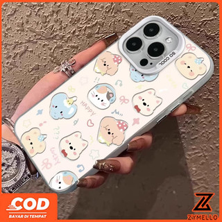 Ốp Lưng Cho OPPO Reno 15F Reno 14F Reno 14 Pro Reno 13F Reno12 F Reno11 F Reno 11 Pro Reno 10 Reno 8T Reno 8Z Reno 7Z Reno8 Chú Chó Con Dễ Thương Gấu Voi Chống Sốc Điện Thoại TPU ca