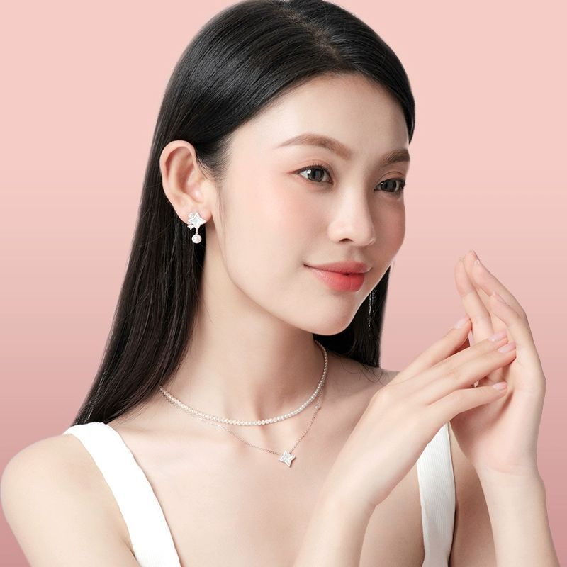 FanciMe Vòng Cổ Ngọc Trai Mini Nữ Vỏ Hạt Lớp Xương Đòn Dây Chuyền Quà Tặng Sinh Nhật