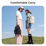 BAGSMART Ba lô Mini dành cho nữ, Ba lô đại học cho 10 Inch, Gói Daypack du lịch thông thường dành cho nữ, Túi đựng sách đi lại nhẹ chống nước — ảnh 7