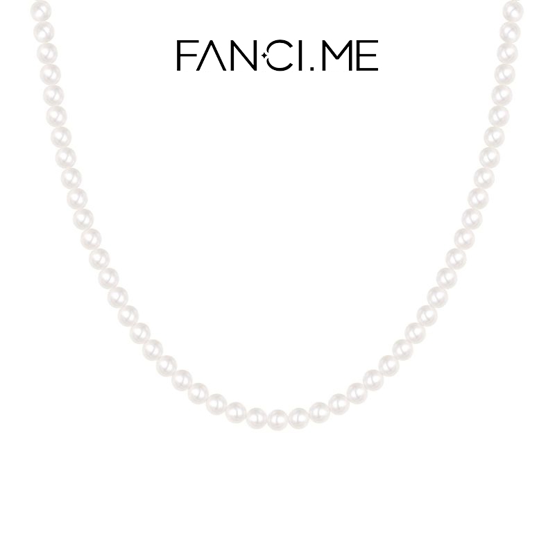 FanciMe Vòng Cổ Ngọc Trai Mini Nữ Vỏ Hạt Lớp Xương Đòn Dây Chuyền Quà Tặng Sinh Nhật
