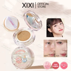 XIXI Hydrating BB CC Air Cushion Cream Face Make Up Foundation Base Dưỡng ẩm Làm sáng Kem che khuyết điểm lâu trôi NO.J123