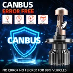Bóng đèn pha ô tô LED Roadsun H4 Ống kính máy chiếu Mini H7 H11 H8 9005 HB3 9006 HB4 Siêu sáng 50000LM Đèn pha Foglamp Canbus Không lỗi 6000K 200W 12V 24V Có quạt Tuổi thọ cao — ảnh 3
