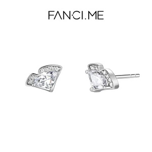 Bông tai hoa mơ bằng bạc FanciMe Quà tặng tối giản thanh lịch để kỷ niệm sinh nhật