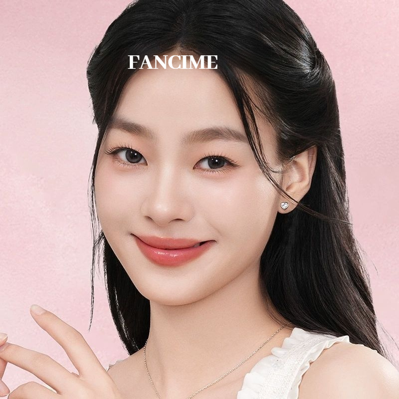 Bông tai đính đá tối giản bằng bạc FanciMe Quà tặng thiết kế thanh lịch cao cấp