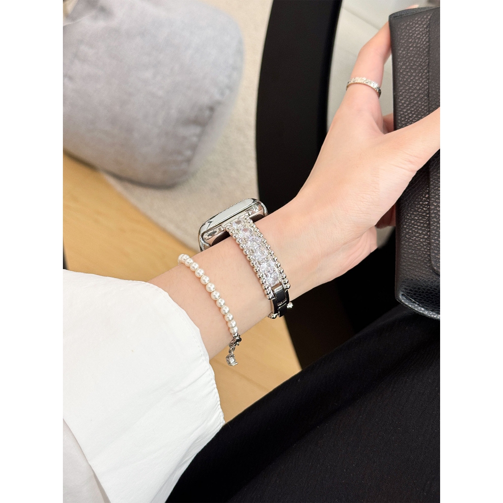 Dây đeo tay nữ Zhuzhu Haoshi Thích hợp cho Apple Watch S11 SE3 Ultra3 S10 S9 S8 SE S7 S6 Ultra 49mm 46mm 42mm 40mm 44mm 41mm 45mm Dây đeo cổ tay