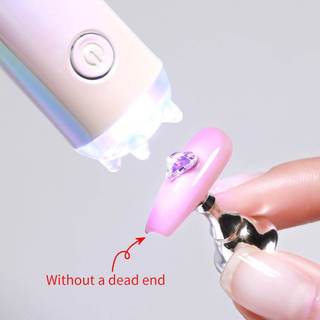ANNIES Đèn nướng móng tay khô nhanh / UV / LED Mini Sạc di động Flat-Line Phototherapy Đèn làm móng tay