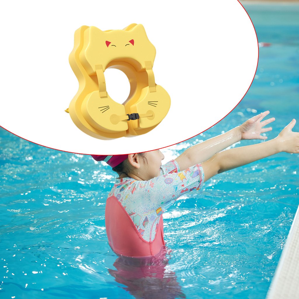 Gamchiano Trẻ Sơ Sinh Bể Bơi Phao Bơi Cho Bé Phao Phao Nước Bể Bơi Tăng Cường Tựa Đầu Bể Bơi Cho Bé Trai Bé Gái Trẻ Em Tập Đi