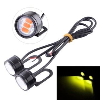 Faniellapowell 1 cặp Đèn Sương Mù, Đèn Lái Xe Siêu Sáng Led, Phụ Kiện Moto 12V Đa Năng Đèn Pha Xe Máy