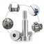 Thép không gỉ 304 Lục Giác Ổ Cắm Nắp Đầu Vai Bu Lông M5 M6 M8 M10 Vũ Nữ Thoát Y Vít Thứ Vít