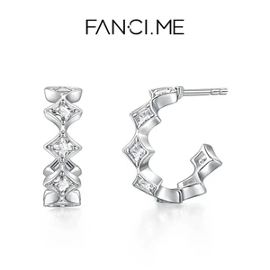 Bông tai hình ngôi sao phương Bắc FanciMe Quà tặng thiết kế tối giản sang trọng