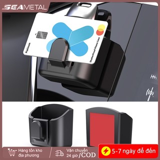 SEAMETAL Hộp Chìa Khóa Ô Tô Nội Thất Tự Động Thẻ Chìa Khóa Kẹp Đa Năng Cho Tiện Ích Nhỏ Giá Đỡ Bảng Điều Khiển Gắn Chìa Khóa Phụ Kiện