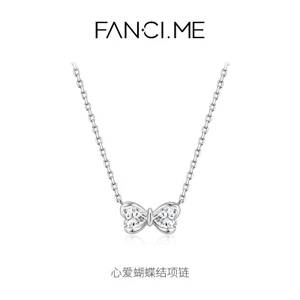 FanciMe Vòng cổ nơ yêu quý Thiết kế tối giản sang trọng Quà tặng sinh nhật thanh lịch