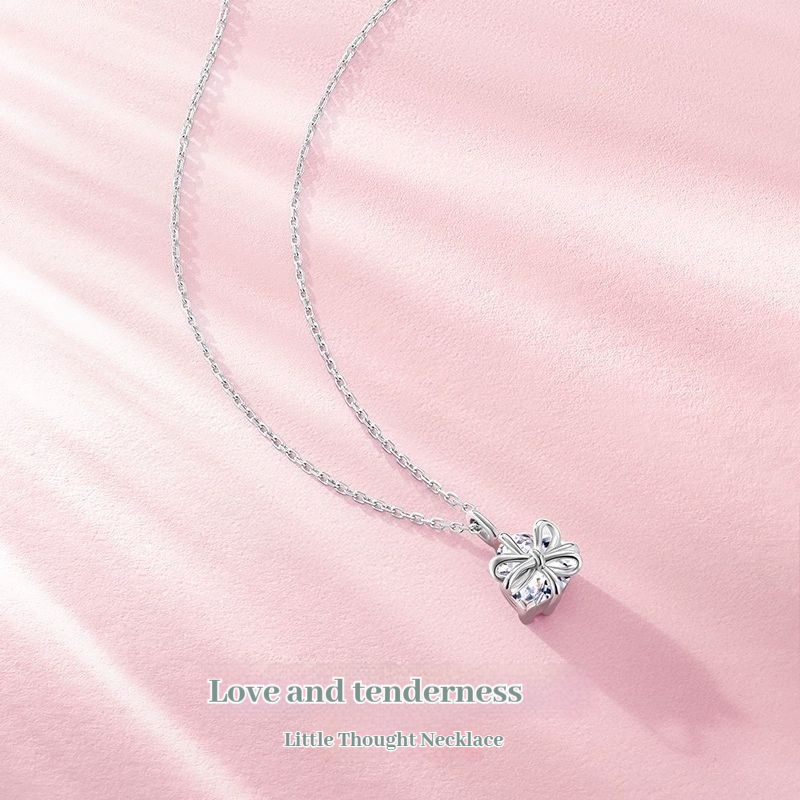 FANCIME Bạc Bạc Tinh Tế Vòng Cổ Trái Tim Thời Trang Sang Trọng Lãng Mạn Độc Đáo Thiết Kế Thanh Lịch