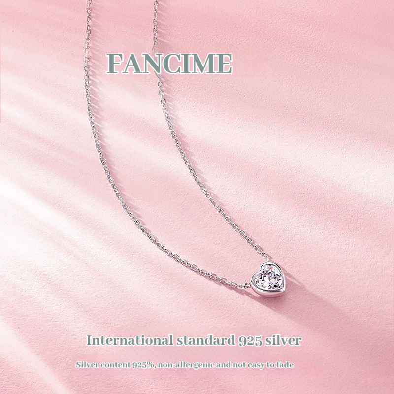FanciMe Sterling Bạc Bong Bóng Chúc Vòng Cổ Thiết Kế Thời Trang Sang Trọng Quà Tặng Kỷ Niệm Độc Đáo