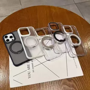 Ốp lưng Silicon trong suốt sang trọng cho iPhone 16 Pro Max Vỏ điện thoại iPhone 16 15 14 13 12 11 Pro Max 13Mini 14Plus XSMAX XR Vỏ đeo chéo