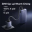 【 20000mAh 30W 】 Sạc di động UGREEN Sạc dự phòng 20000mAh 30W PD / PPS25W / QC / UFCS / FCP / SCP / AFC Sạc điện thoại di động Powerbank sạc nhanh với 4 đầu ra cho máy tính bảng iPhone Android
