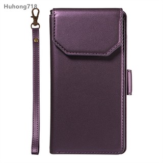 Dành Cho Iphone 13 14 15 16 17 Air Pro Plus SE 2 3 2020 2022 Retro Da PU Thẻ Bỏ Túi Khe Chống Sốc Flip Cover Thời Trang Ví Điện Thoại