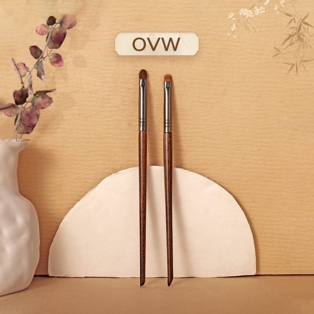 【OVW】Set 2 cây cọ trang điểm  tiện dụng XQ2023