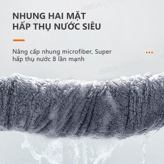 SEAMETAL 500GSM Khăn Rửa Xe Làm Sạch Vải Rag Dày San Hô Lông Cừu Microfiber Khăn Chi Tiết Xe Dụng Cụ Chăm Sóc