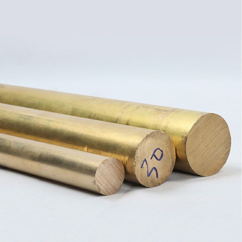 Đường kính 12mm-38mm Phần cứng Thanh tròn bằng đồng thau cho thanh đồng thau DIY