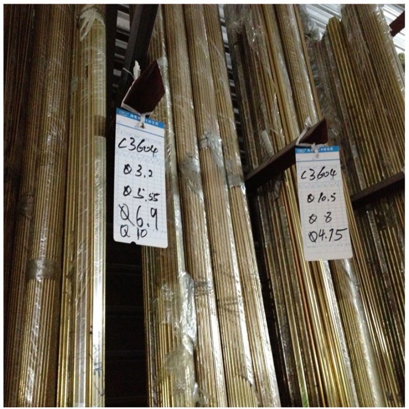 Đường kính 12mm-38mm Phần cứng Thanh tròn bằng đồng thau cho thanh đồng thau DIY