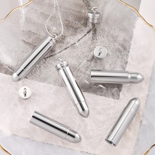 Chai nước hoa được đánh bóng Trang sức bằng thép không gỉ Phụ kiện DIY Mặt dây chuyền chống nước và Colorfast