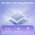 Micrô chơi game không dây màu trắng MAONO DM40 Pro Mic USB có phần mềm Thay đổi giọng nói AI, Khử tiếng ồn, Đèn RGB tùy chỉnh cho PC, Điện thoại, Phát trực tuyến, Ghi âm Podcast — ảnh 2