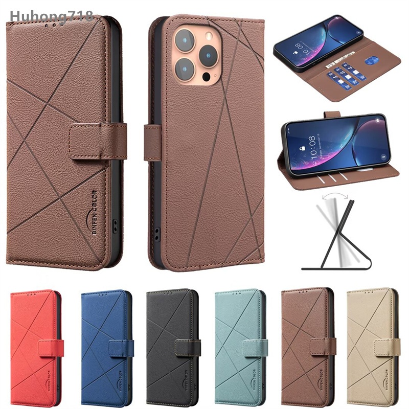 Ví Da Flip Case Cho Samsung Galaxy S22 Pro S23 S24 S25 Edge FE Plus Ultra Khe Cắm Thẻ Giá Đỡ Mặt Sau