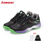 Giày Kawasaki Pickleball Giày Cầu Lông K1B51-B3324 & K4B50-C32011 Huấn Luyện Chuyên Nghiệp Nữ Và Nam Chống Trơn Trượt Bền Chống Sốc Giày Thể Thao Retro — ảnh 4