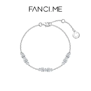 FANCIME Vương Miện Tình Yêu Vòng Tay Thanh Lịch Tối Giản Sang Trọng Sinh Nhật Giáng Sinh Quà Tặng Năm Mới Cho Nàng
