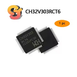 [Hàng có sẵn] 1 Chip IC vi điều khiển CPU CH32V303RCT6 chính hãng mới LQFP64M