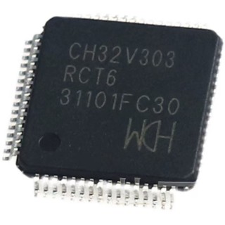 [Hàng có sẵn] 1 Chip IC vi điều khiển CPU CH32V303RCT6 chính hãng mới LQFP64M