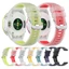 20MM 22MM Dây Đeo Silicon Cho Garmin Forerunner 570 645 265 255 245 158 55 Dây Đeo Đồng Hồ Đôi Màu Thoáng Khí Dây Đeo Tay Thể Thao Thay Thế