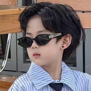 Kính Mát Mắt Mèo Thời Trang Hàn Quốc Trẻ Em Dễ Thương Bé Trai Và Bé Gái Kem Chống Nắng Cho Trẻ Em Chống Tia UV 3-12 Tuổi