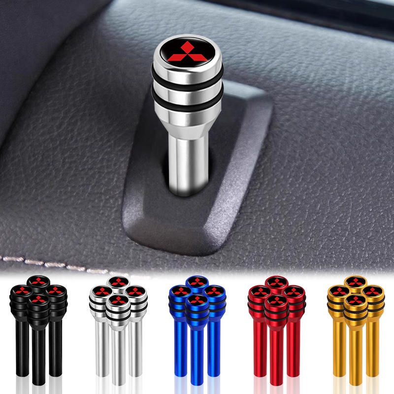 1 / 4 Khóa Cửa An Toàn Ô Tô Núm Khóa Cửa Ô Tô Cho Mitsubishi ASX Lancer Pajero Outlander L200 EVO EX Hàng Tiện Ích