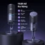 Micro USB UGREEN 7 chế độ Đèn RGB 180° Điều chỉnh theo chiều dọc Mic họa tiết phân cực Cardioid theo thời gian thực để phát trực tuyến / ghi âm / chơi game