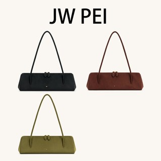 Jwpei baguette túi cổ điển da lộn da lộn túi đeo vai nova Pháp niche cổ điển túi nách