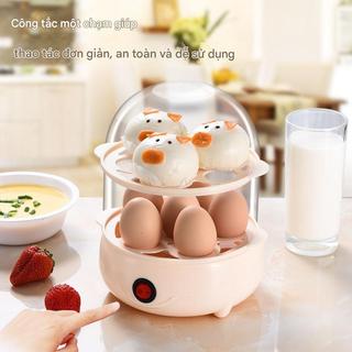 Máy Hấp Trứng Mini – Tự Động Tắt Nguồn, An Toàn Tiện Lợi