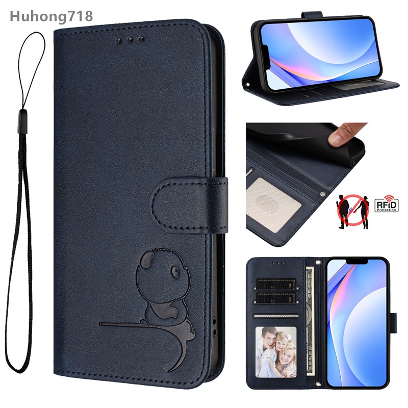 Dành Cho Samsung Galaxy A04E A05 A05S A06 A15 A16 A24 A25 A25E A26 A34 A35 A36 A54 A55 A56 4G 5G Vỏ Điện Thoại Da PU RFID Chặn Gấp Khe Cắm Thẻ Flip Cover