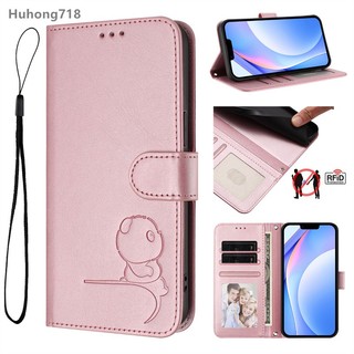 Dành Cho Infinix Hot 8 9 10 10i 10S 10T 11 12 12i 20 20i 30 Pro Plus Play Lite Nfc 4G 5G Vỏ Điện Thoại Da PU RFID Chặn Gấp Khe Cắm Thẻ Flip Cover